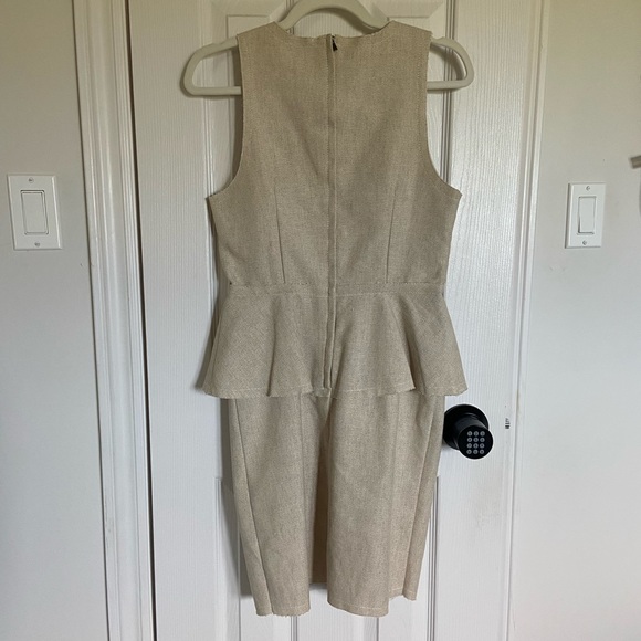 Banana Republic Linen Peplum Dress - Picture 3 of 4
